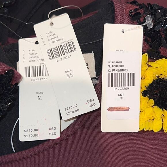 NWT Anthropologie Dhruv Kapoor Sequined Shift Mini Dress - Picture 9 of 14